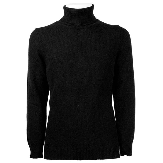 Black Cashmere Men Sweater