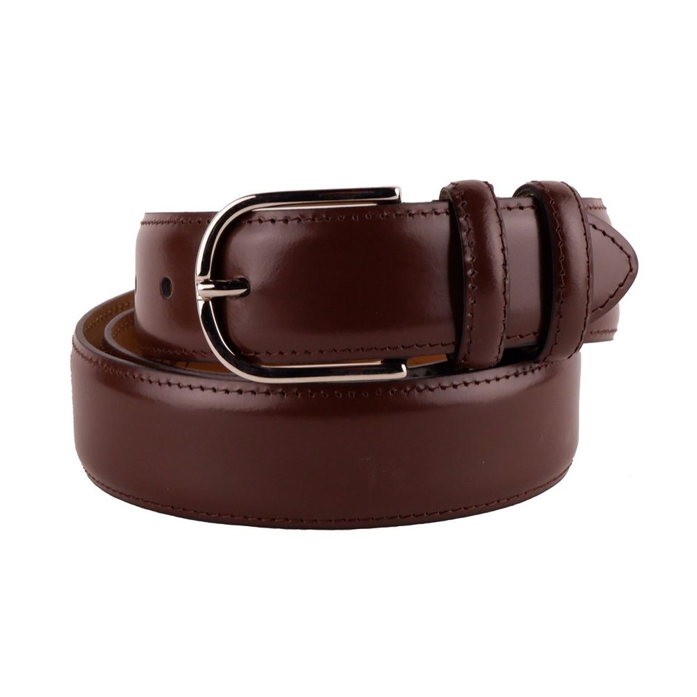 Elegant Italian Leather Belt Ensemble