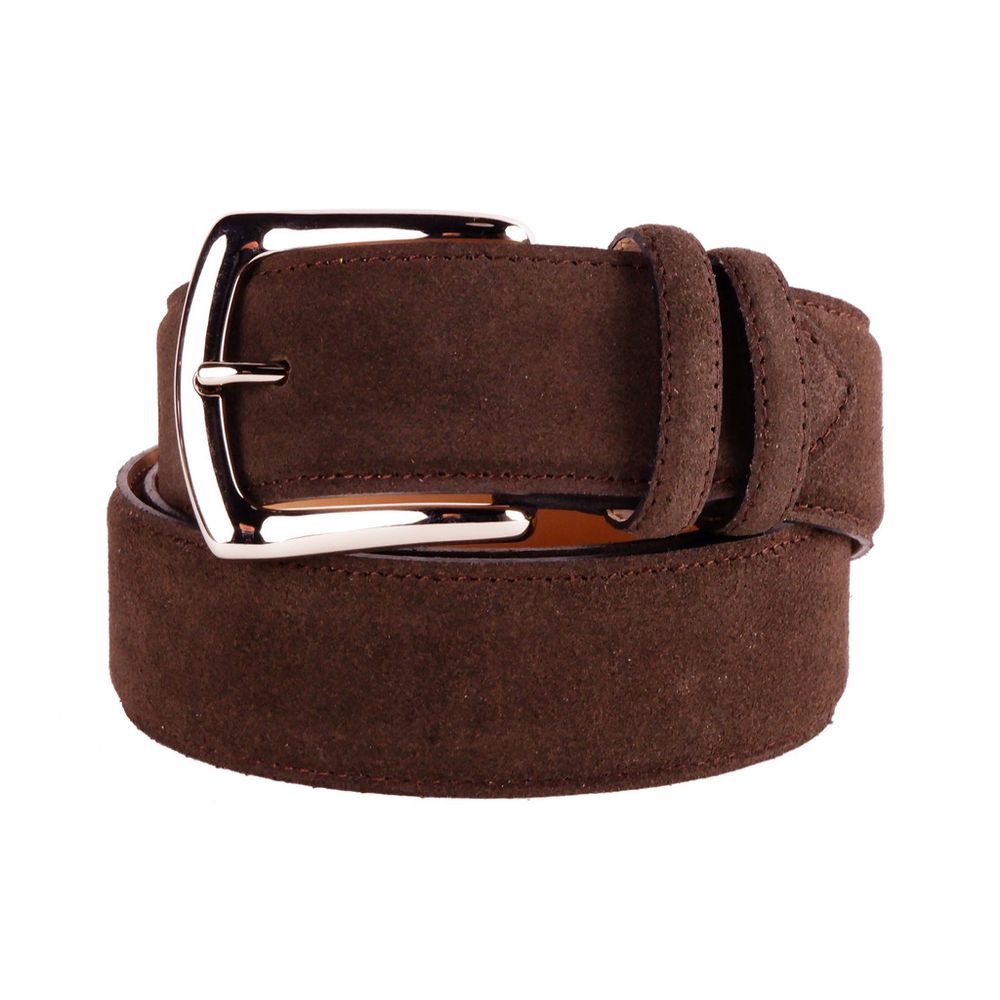 Elegant Italian Leather Belt Ensemble