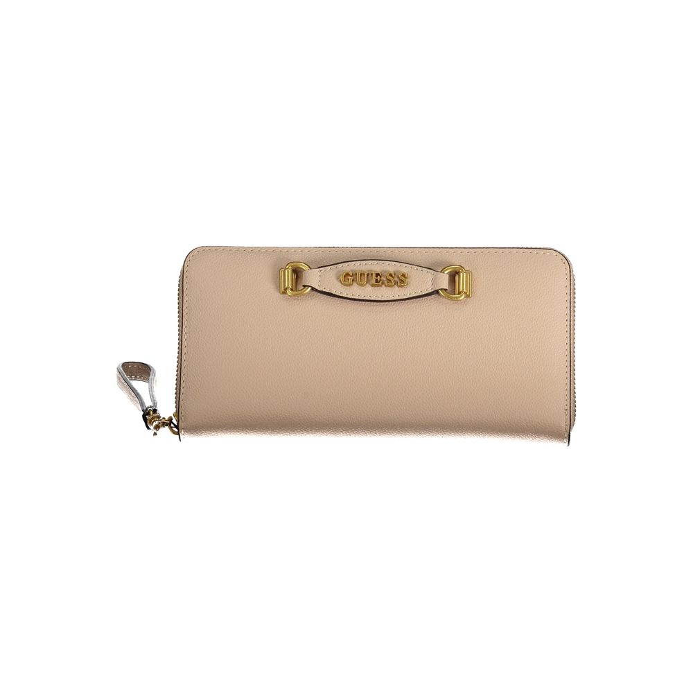 Beige Polyethylene Wallet