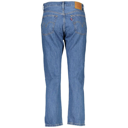 Blue Cotton Jeans & Pant