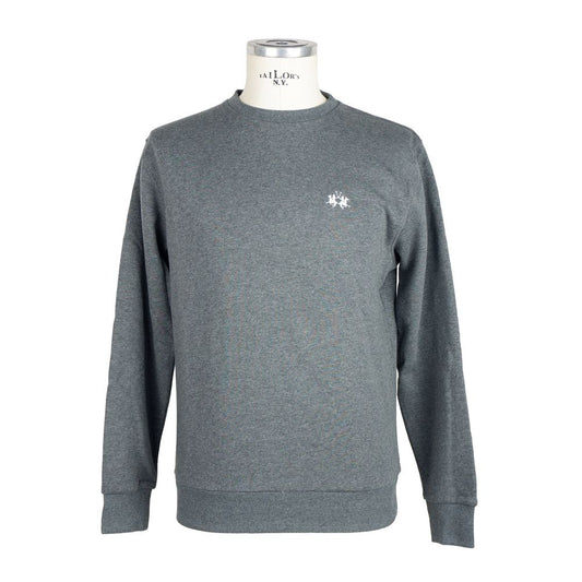 Elegant Crewneck Logo Sweatshirt