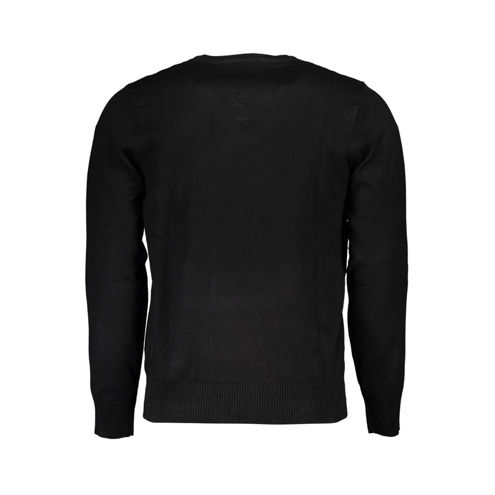 Black Nylon Sweater