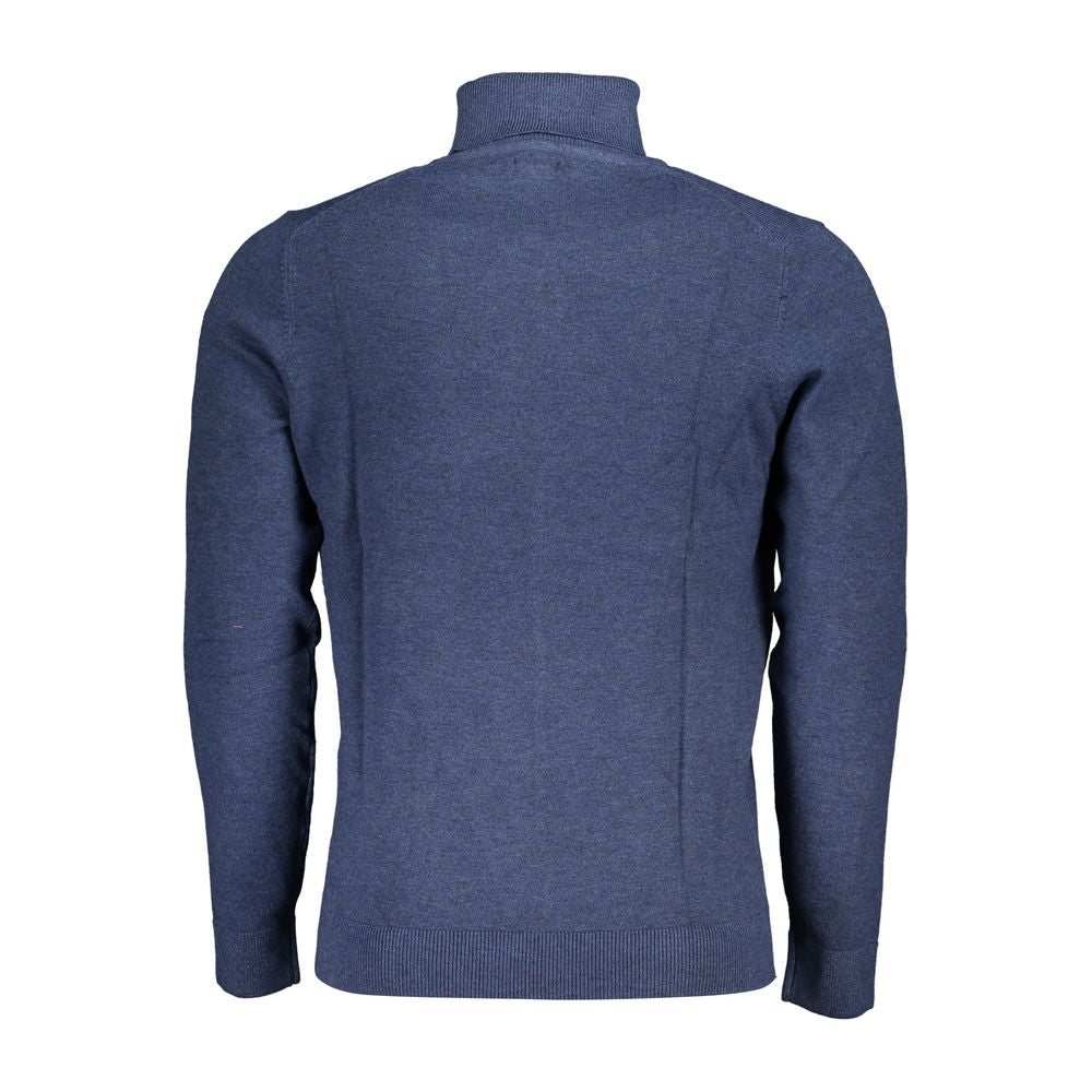 Blue Fabric Sweater