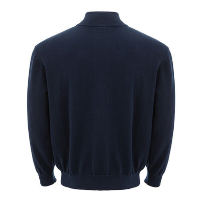 Blue Cotton Sweater