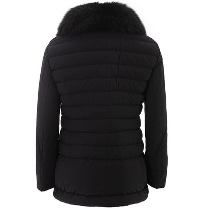 Elegant Black Polyamide Jacket for Women