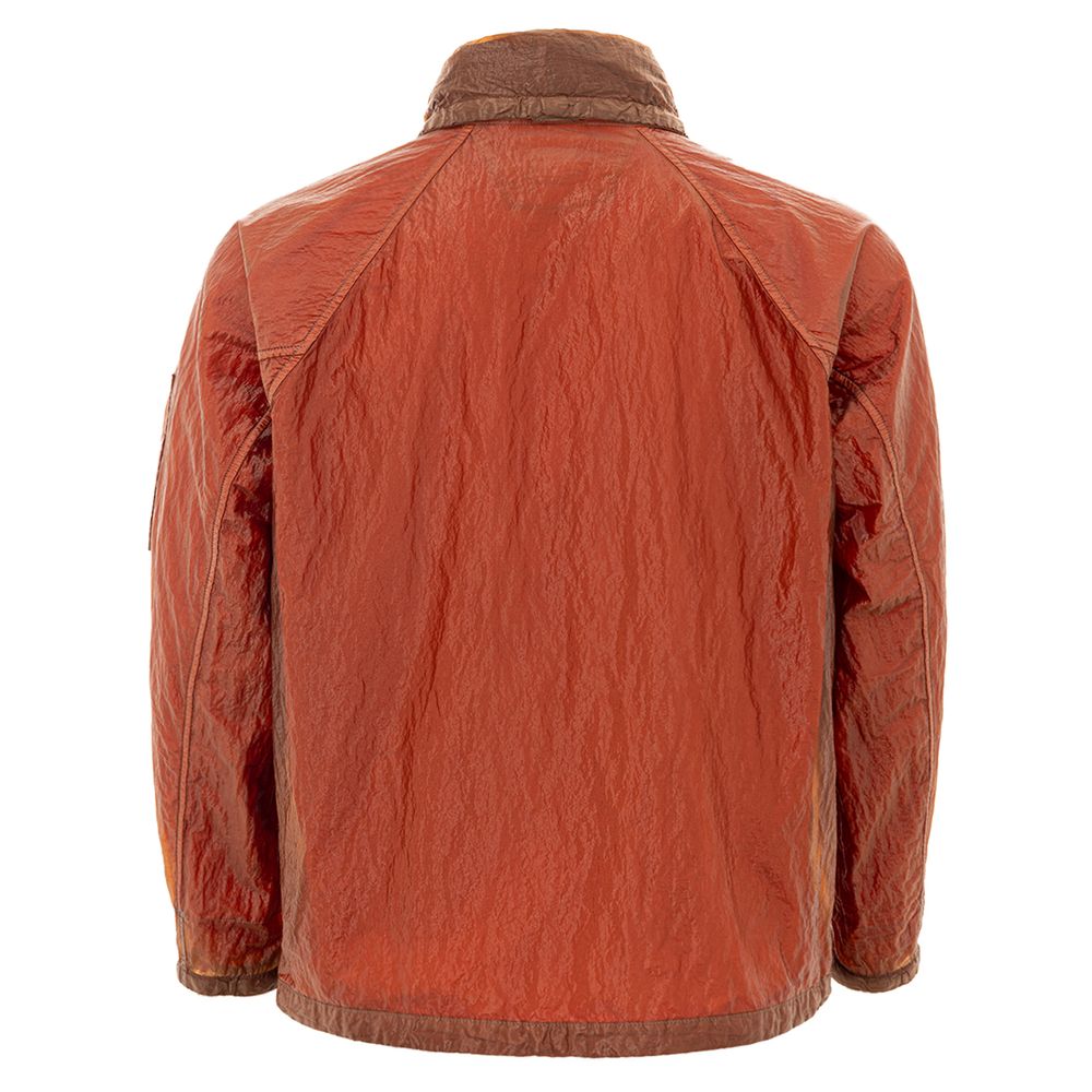 Orange Polyamide High-Performance Jacket