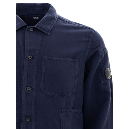 Blue Cotton Shirt