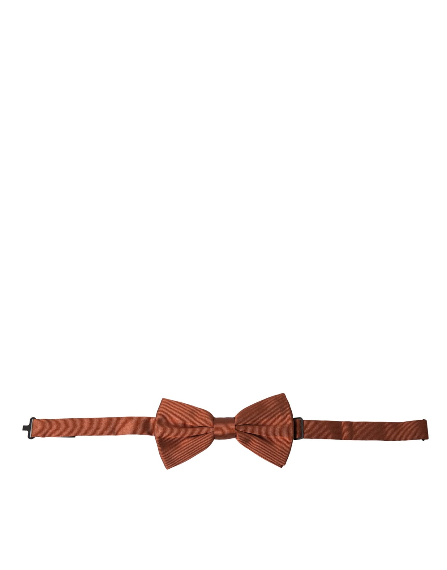 Brown Silk Adjustable Neck Men Bow Tie