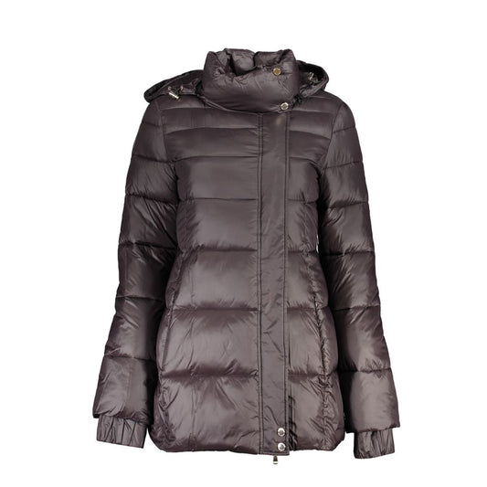 Black Polyamide Jackets & Coat