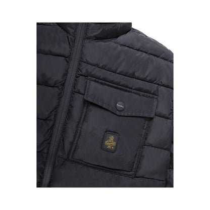 Black Nylon Men's Jacket