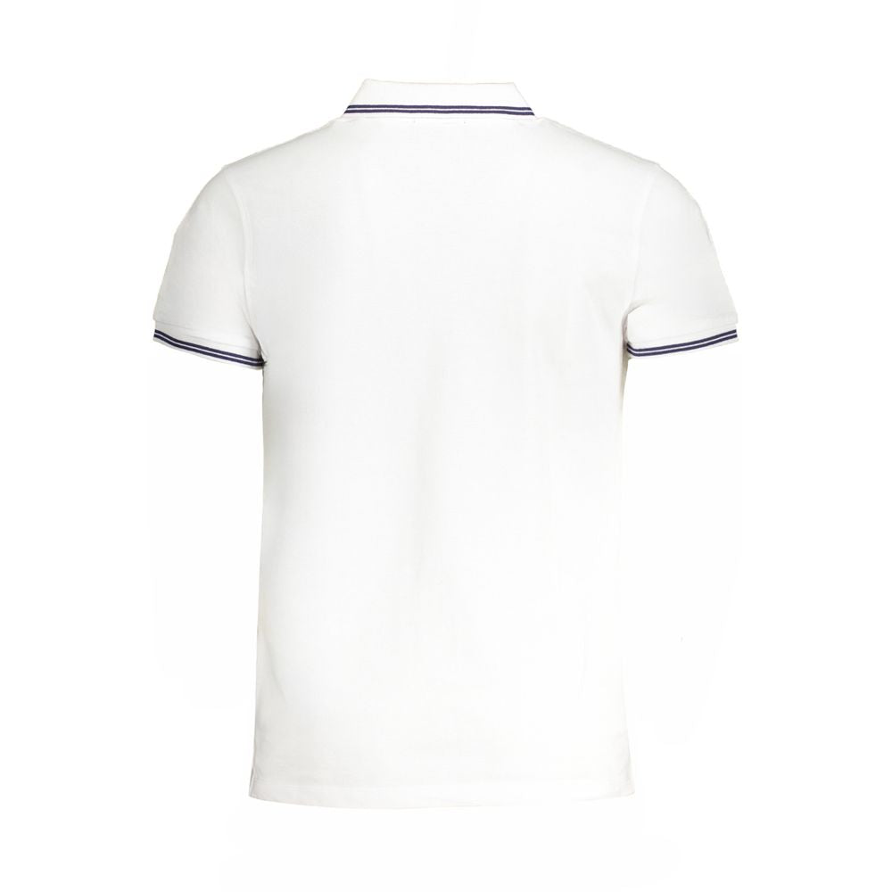 White Cotton Polo Shirt