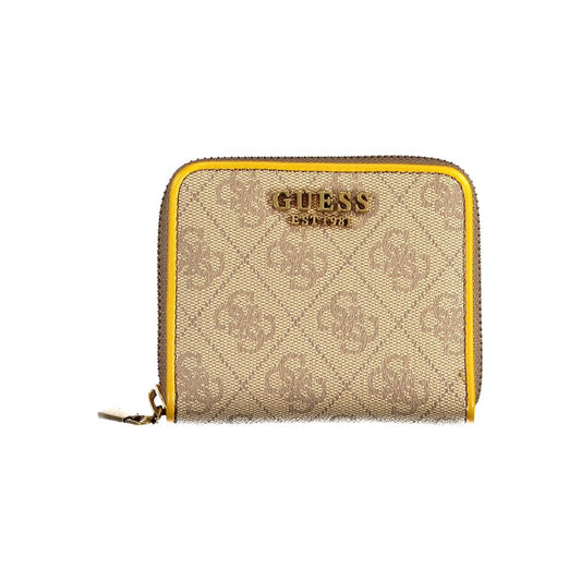 Chic Sunshine Yellow Zip Wallet