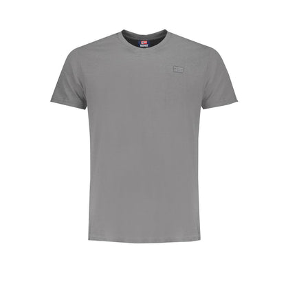 Gray Cotton T-Shirt