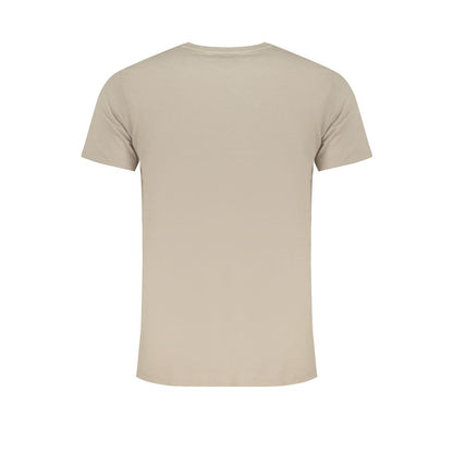 Beige Cotton T-Shirt