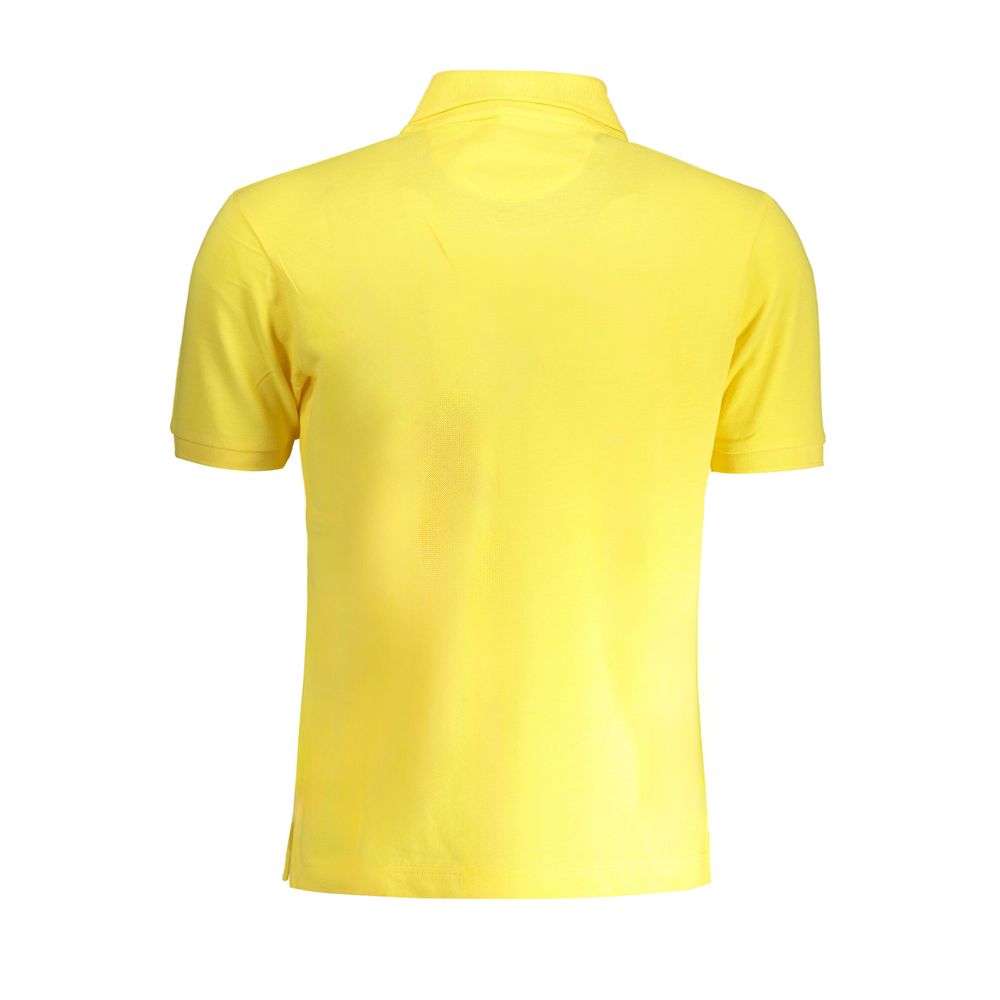 Yellow Cotton Polo Shirt