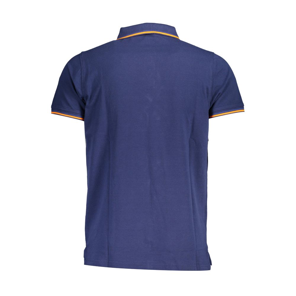 Elegant Contrast Detail Polo Shirt