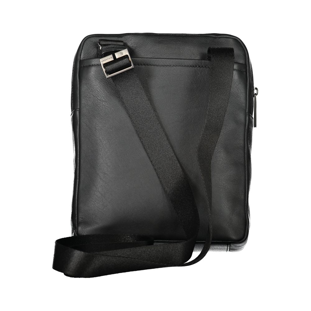 Elegant Black Leather Shoulder Bag