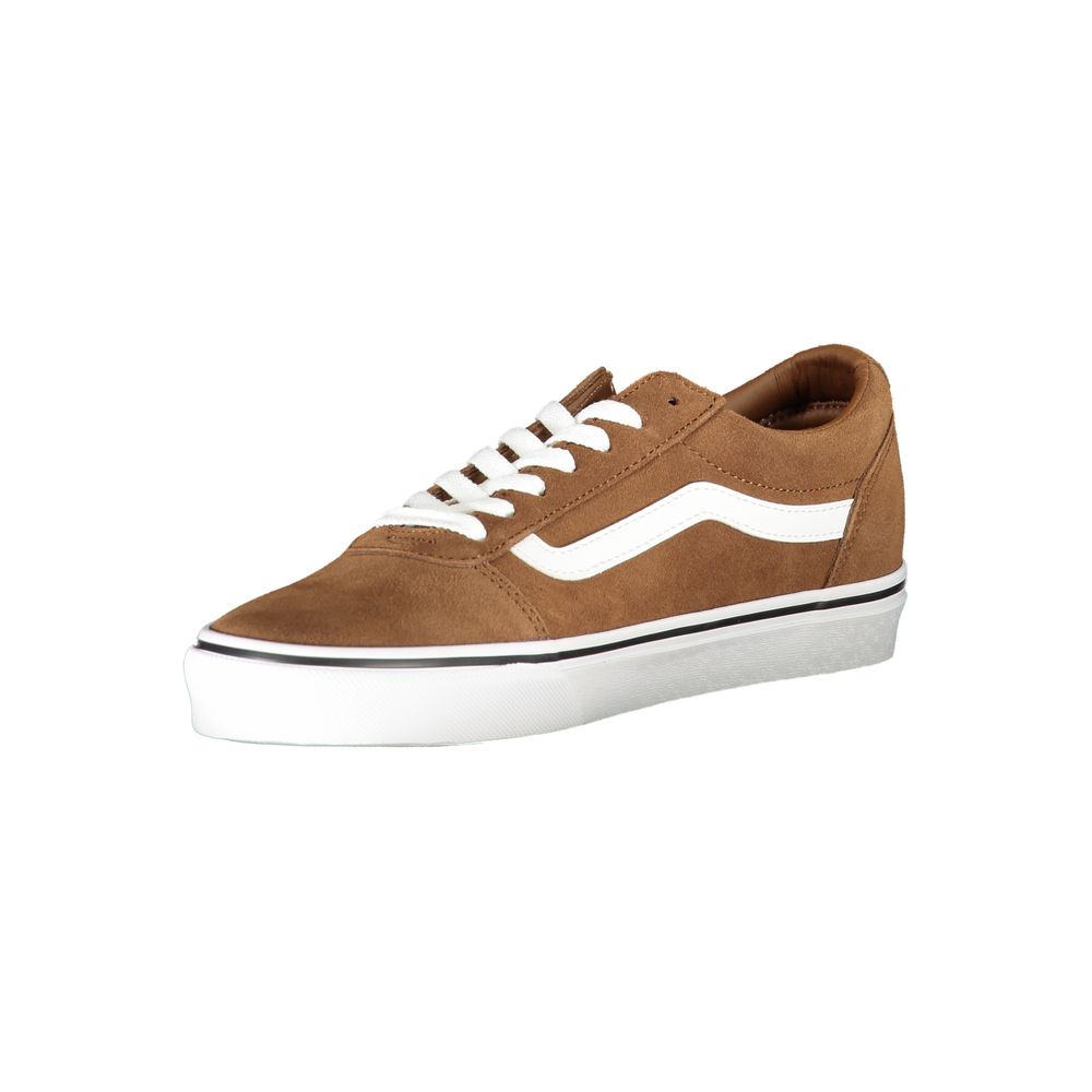 Brown Polyester Sneaker