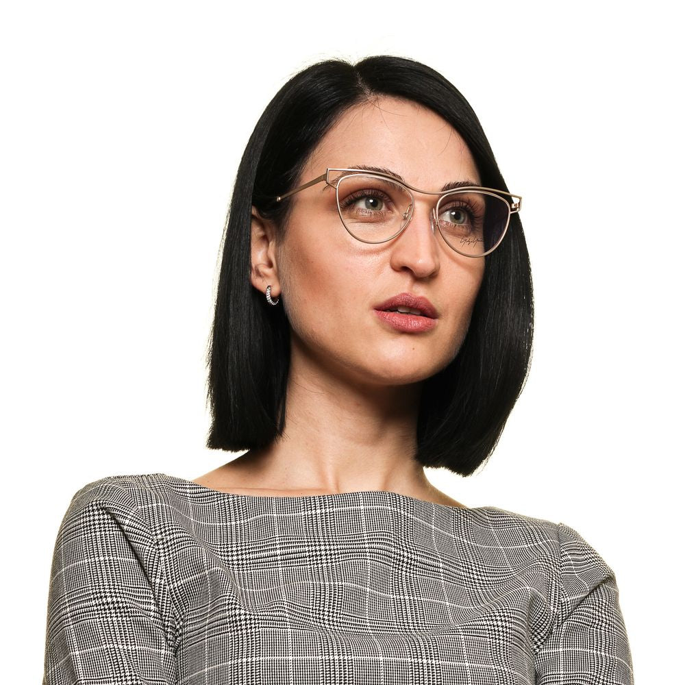 Gold Women Optical Frames