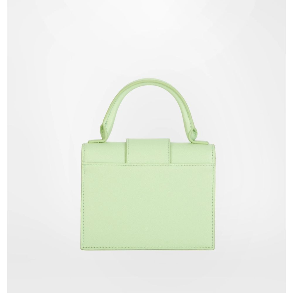 Green Polyester Women Handbag