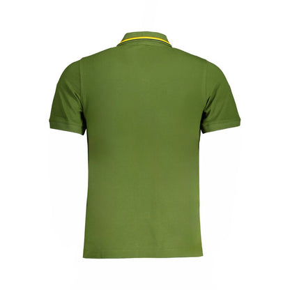 Green Cotton Polo Shirt