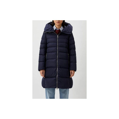 Blue Polyamide Jackets & Coat