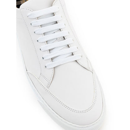 White Leather Sneaker