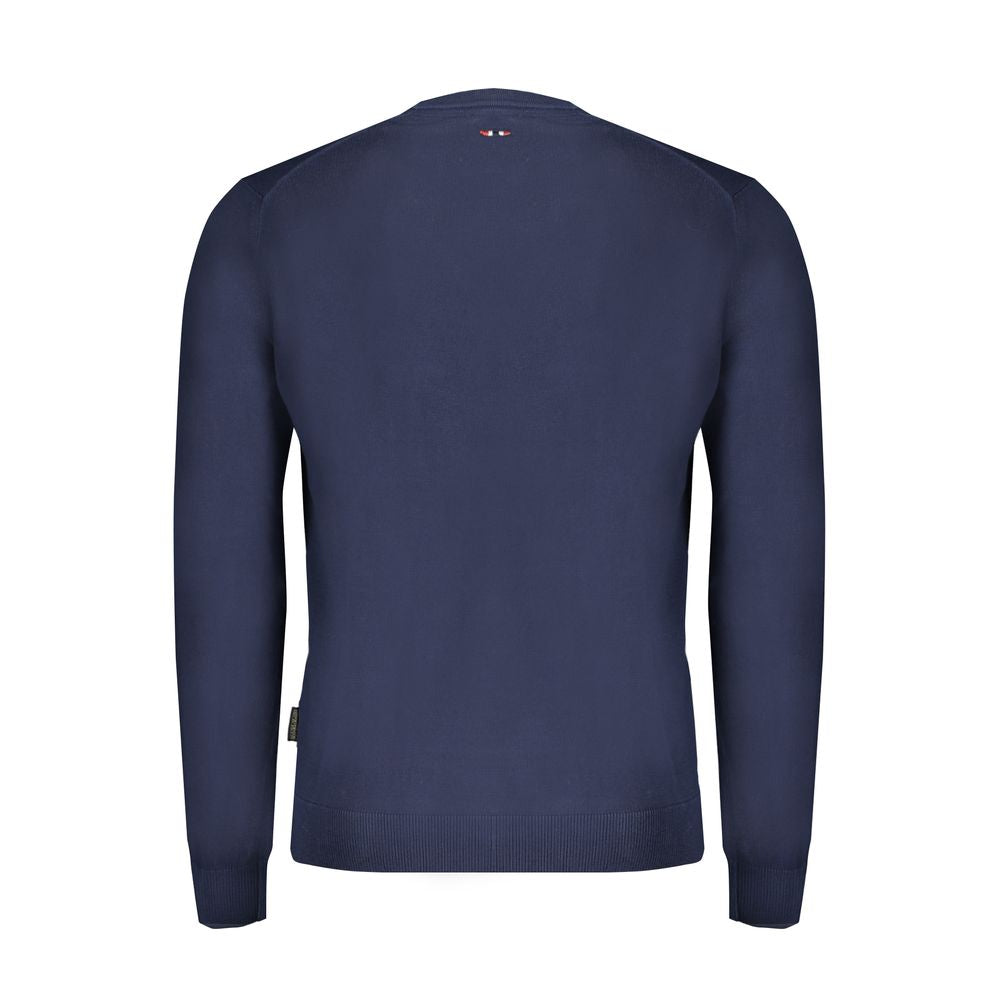 Blue Cotton Sweater