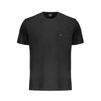 Black Cotton T-Shirt