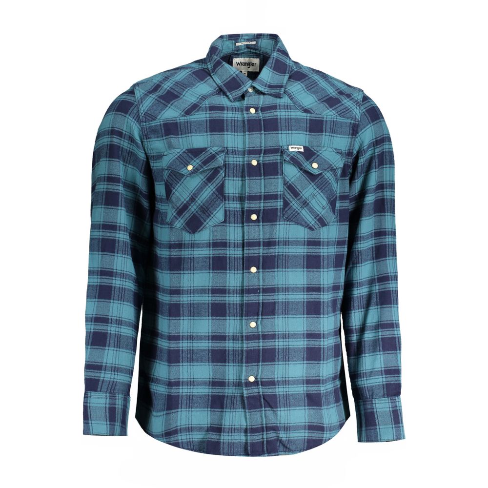 Blue Cotton Shirt