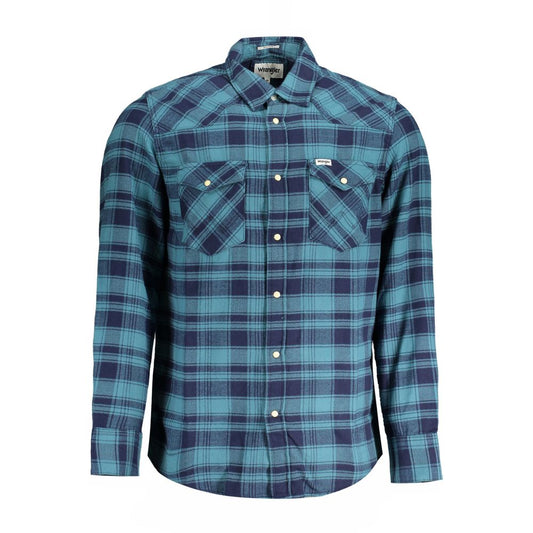 Blue Cotton Shirt