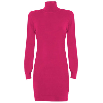 Fuchsia Viscose Dress