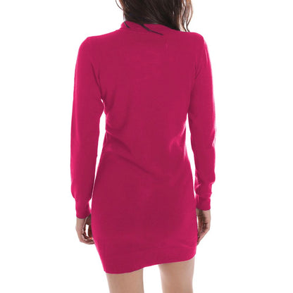 Fuchsia Viscose Dress