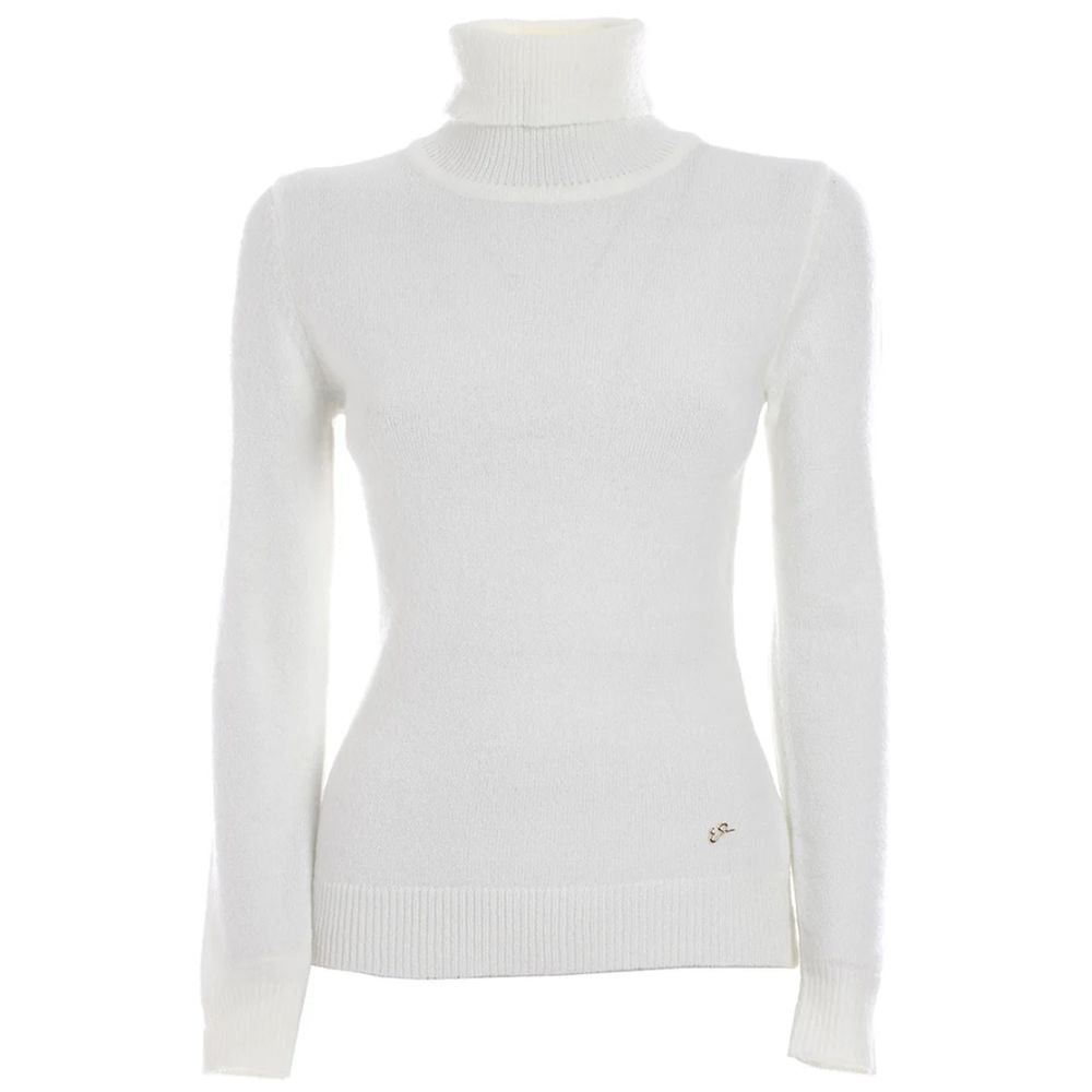 White Viscose Sweater