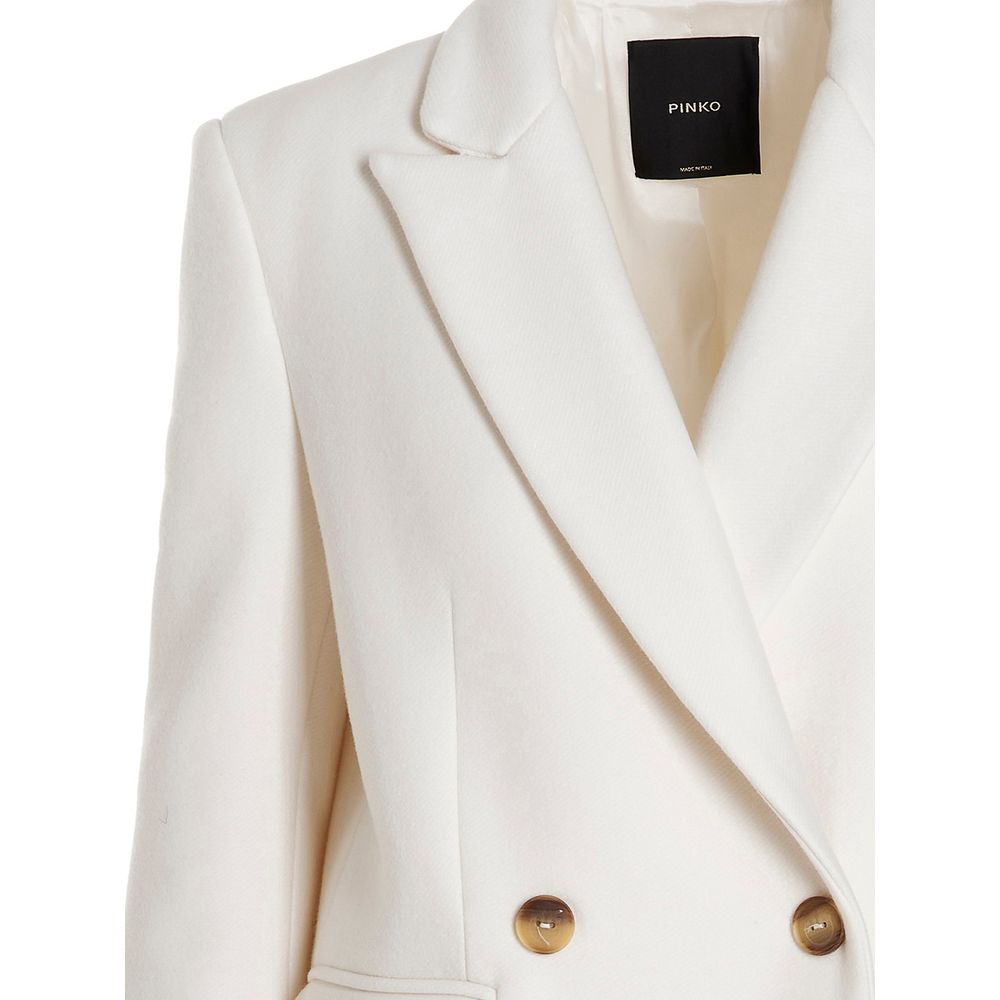 White Wool Jackets & Coat