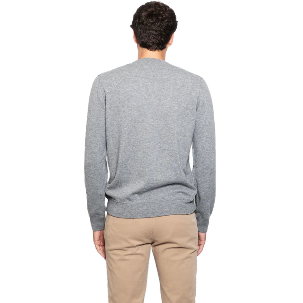 Gray Wool Vergine Sweater