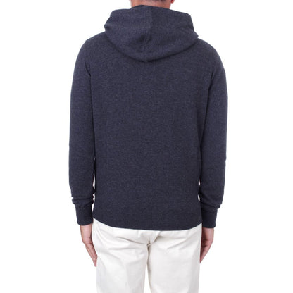 Blue Wool Vergine Sweater