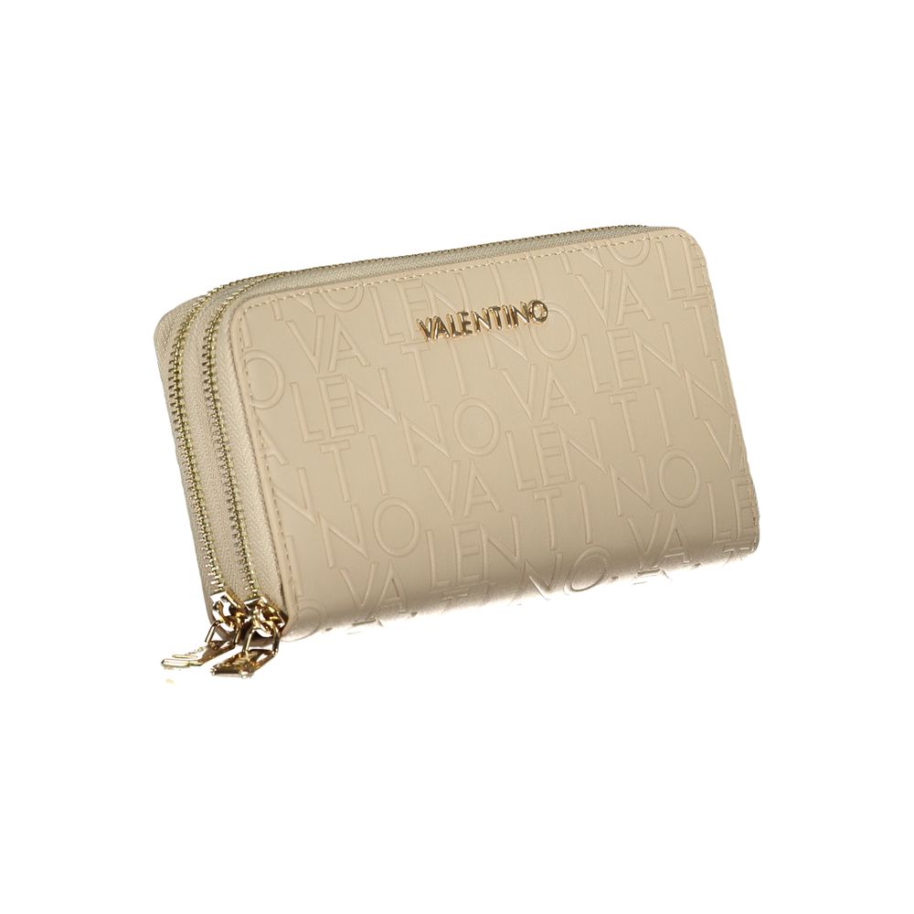 Beige Polyethylene Wallet