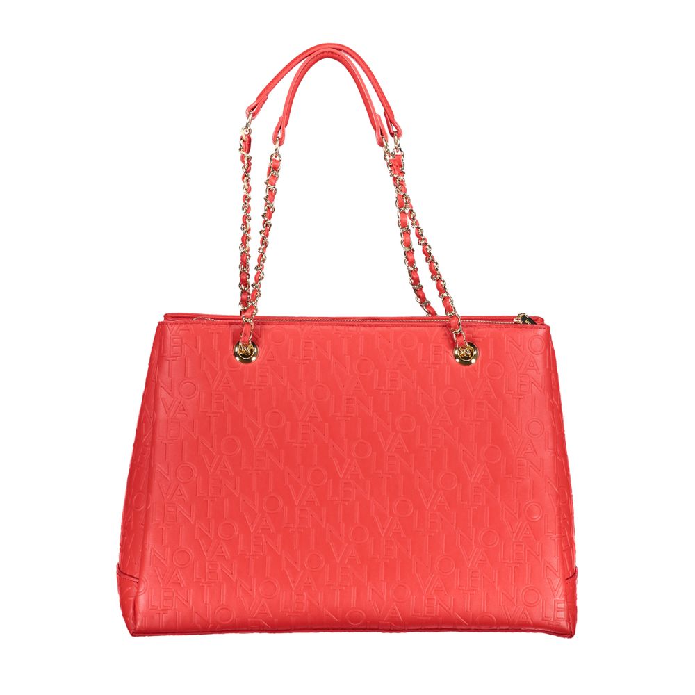 Red Polyethylene Handbag