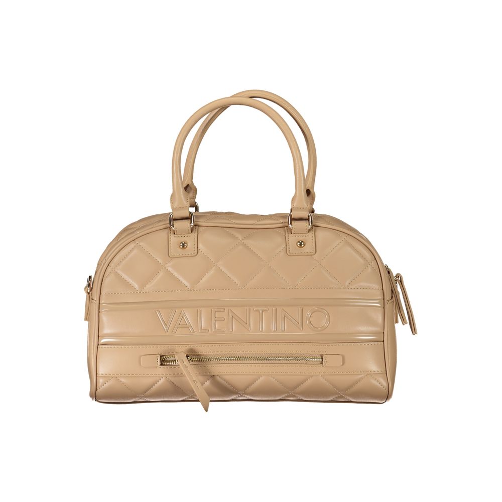 Beige Polyethylene Handbag