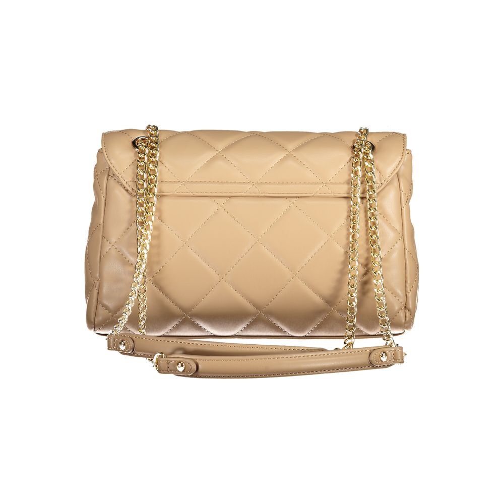 Beige Polyethylene Handbag