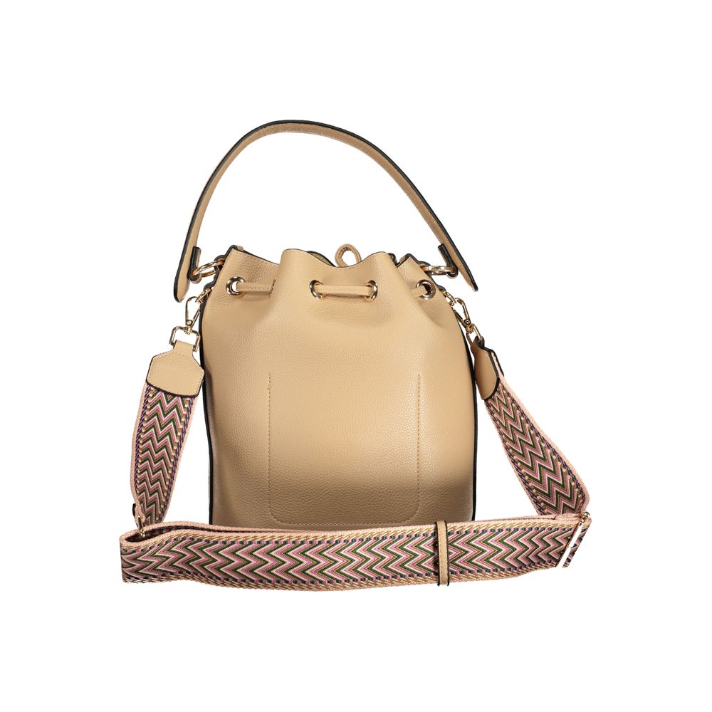 Beige Polyethylene Handbag