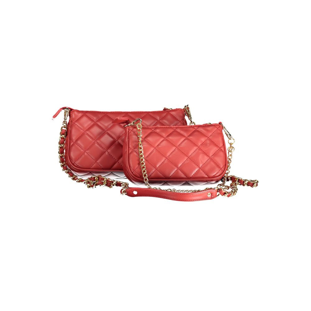 Red Polyethylene Handbag