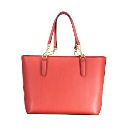 Red Polyethylene Handbag