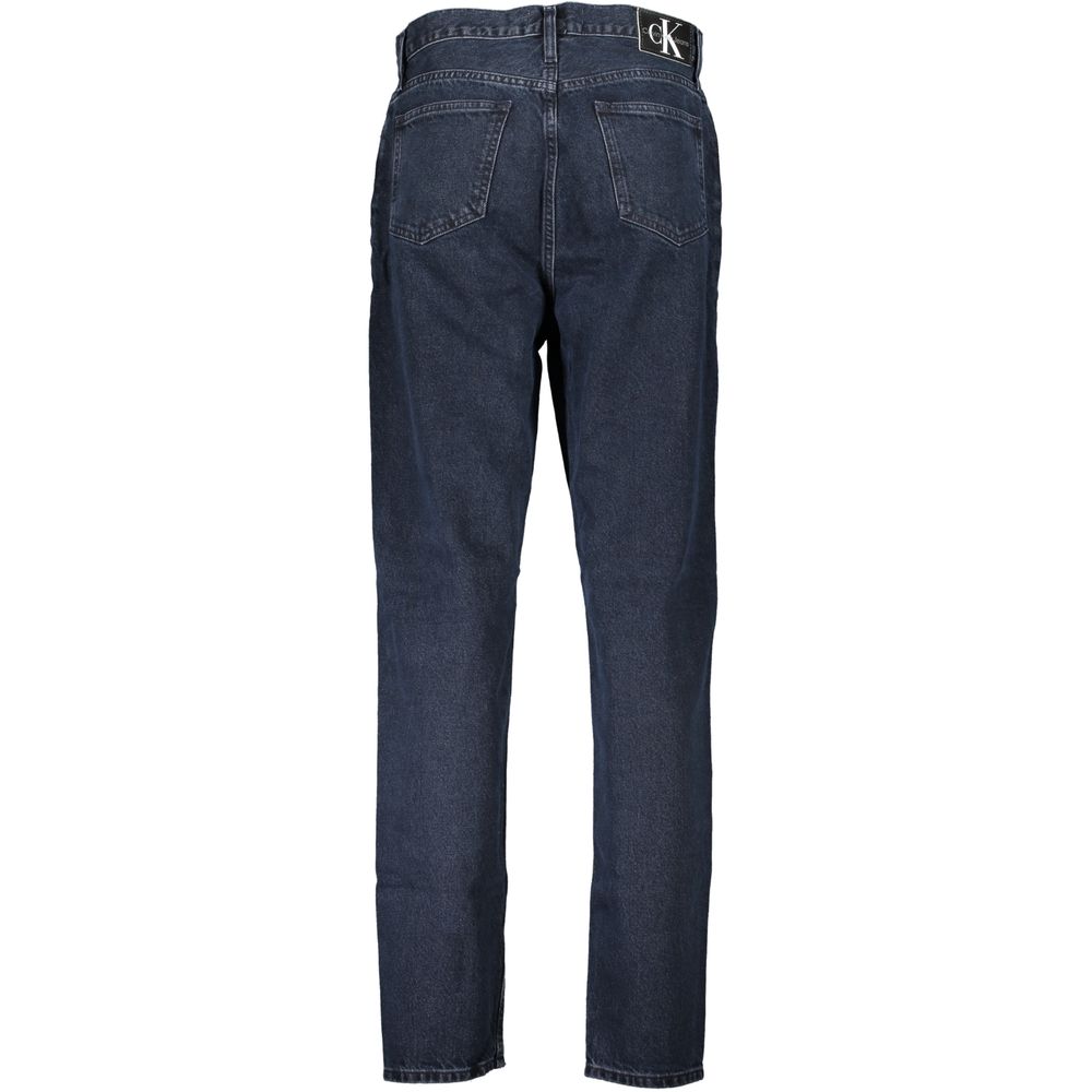 Blue Cotton Jeans & Pant