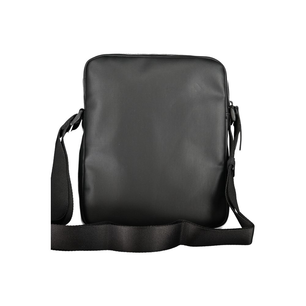 Black Polyethylene Shoulder Bag