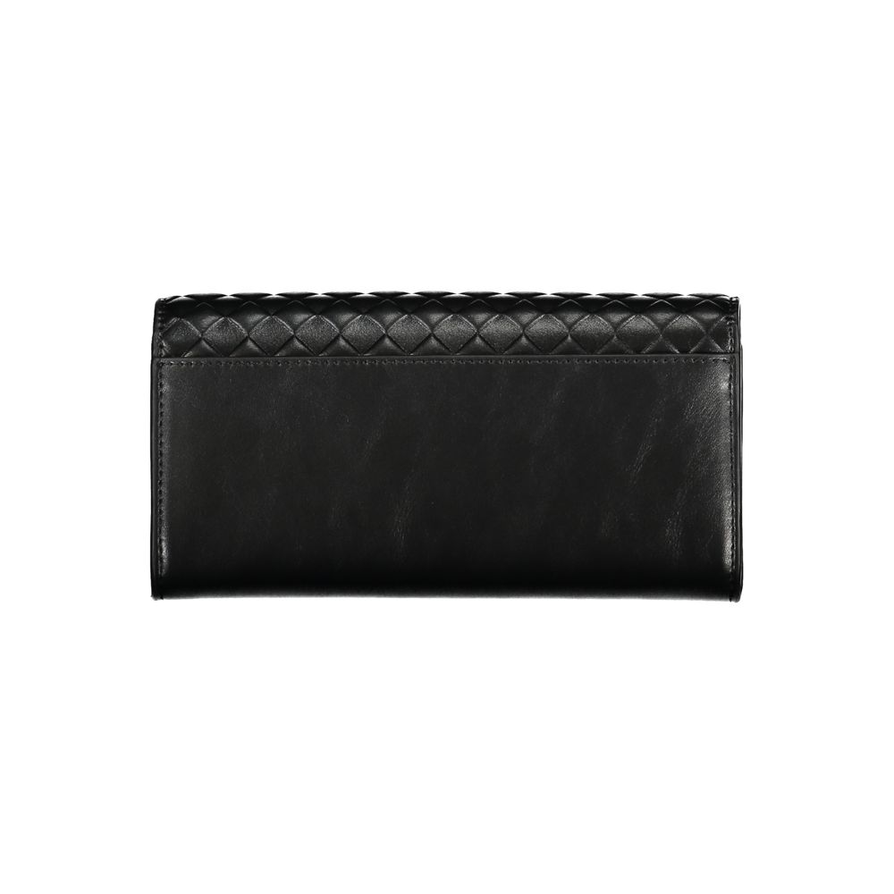 Black Polyester Wallet