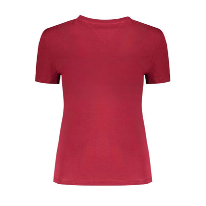 Red Cotton Tops & T-Shirt