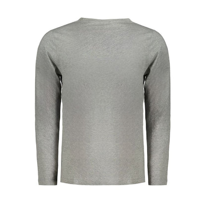 Gray Cotton Men TShirt